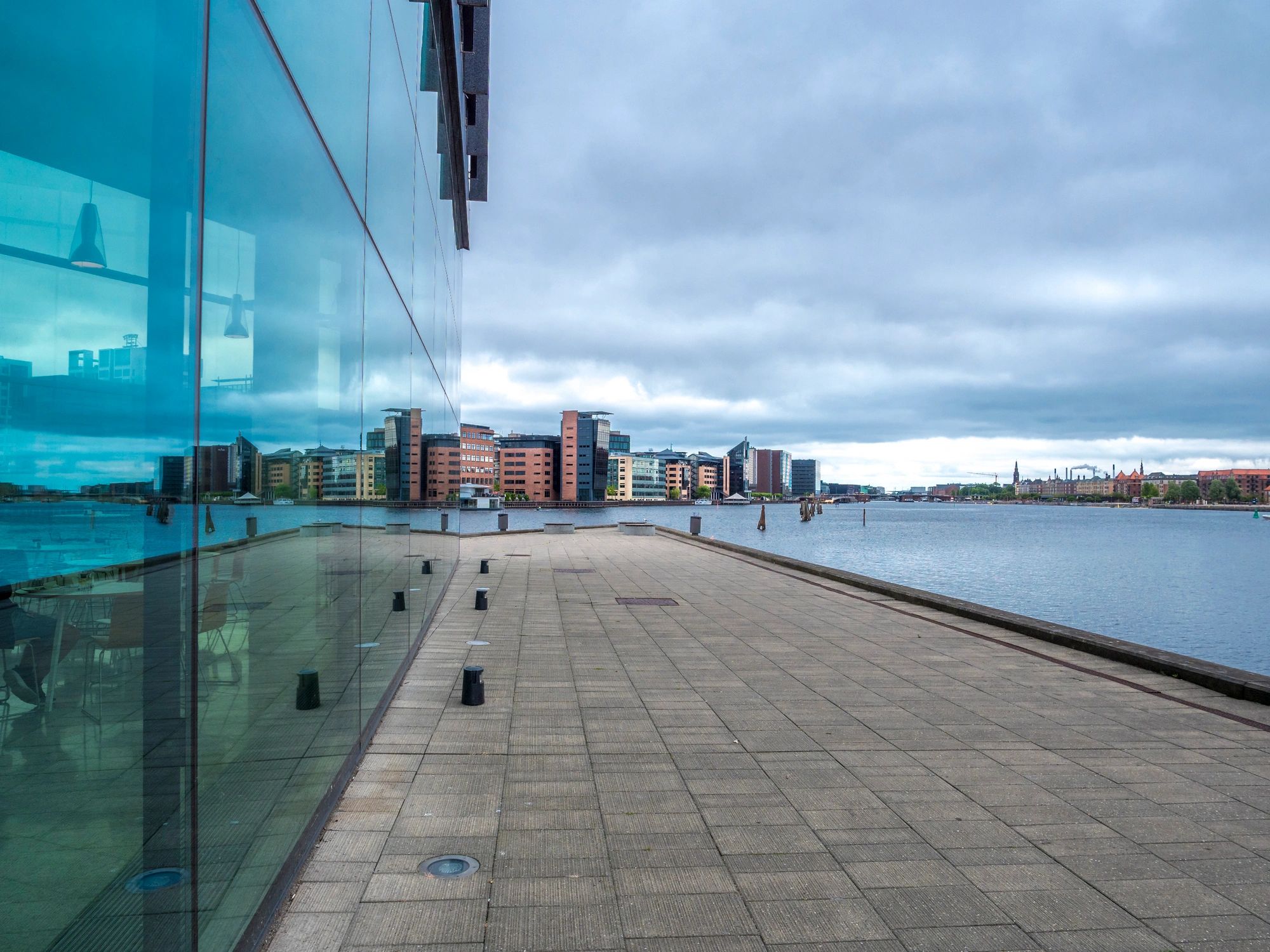Copenhagen harbor skyline